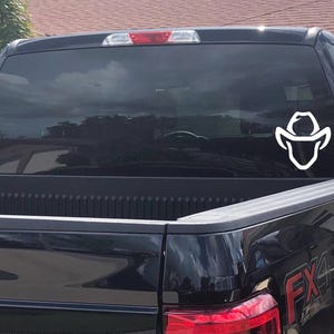 Cowboy Decal