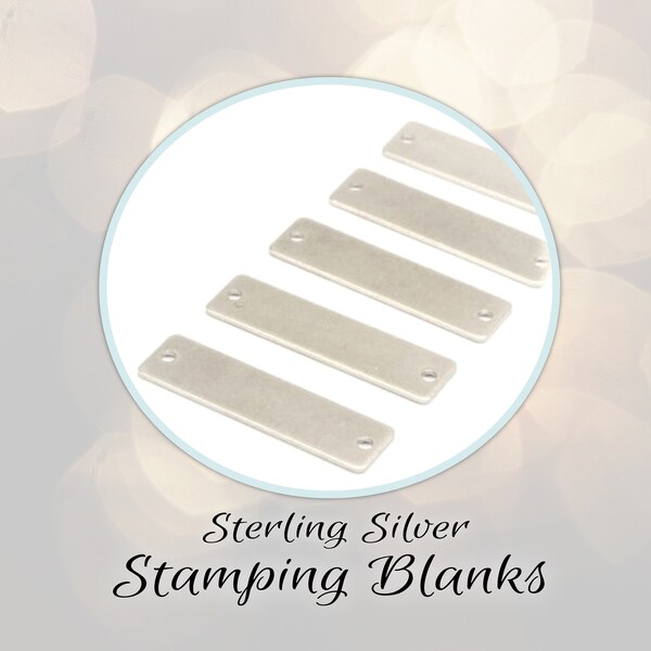 Sterling Silver Stamping Blanks Etsy