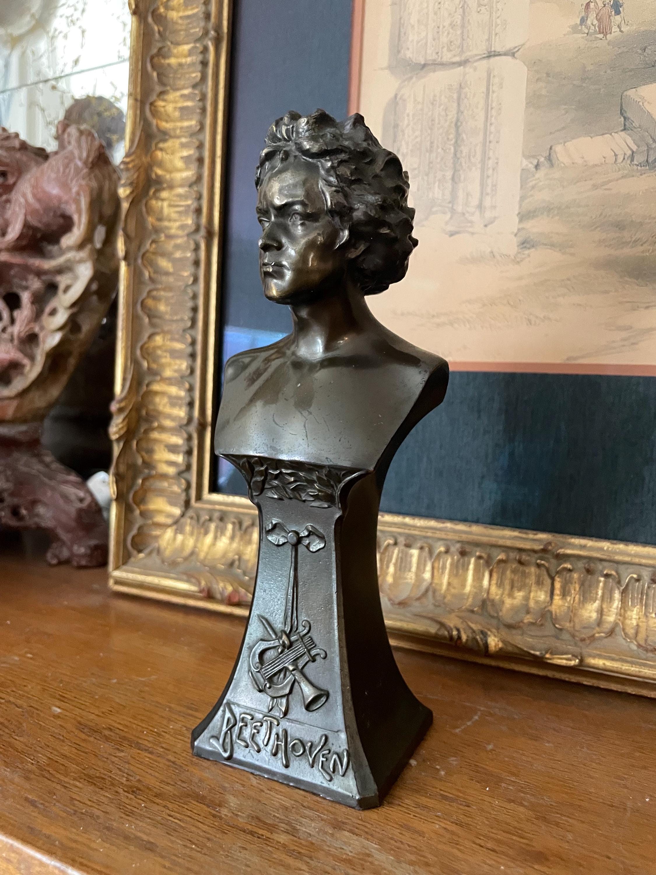 Vintage Beethoven Statue - Etsy