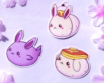 Bunny Matte Die Cut Sticker