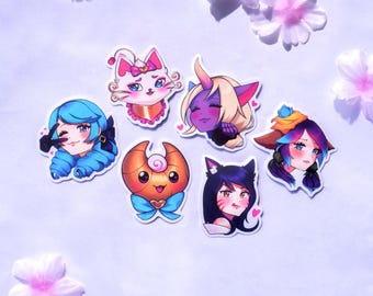 LoL Matte Stickers Die Cute | League of Legends