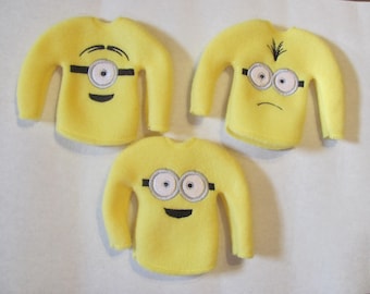 Elf Sweater - Elf Shirt - Custom Elf Sweater - Yellow Helper Christmas Sweater -  Christmas Elf Sweater - Elf Clothes - Elf Accessories