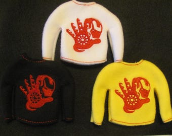 Elf Sweater - Elf Shirt - Custom Elf Sweater - Christmas Doll Sweater -  Christmas Elf Sweater - Elf Clothes - Elf Accessories - Best Elf