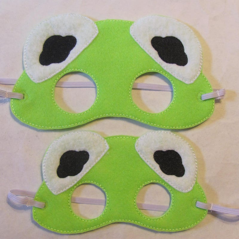 Frog Mask - Etsy
