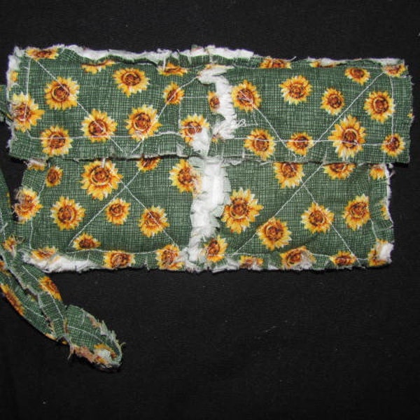 Sunflower inspired Clutch bag - Sunflower Cell Phone Case - Sunflower inspired Wristlet - Gift for Girls - Gift For Her