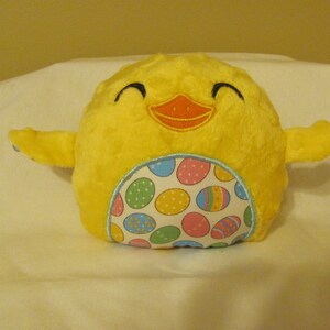 Plush Easter Duck - Easter Duck - Easter Chick - Easter Gift - Duck Stuffie - Easter Basket Stuffer - Baby Gift