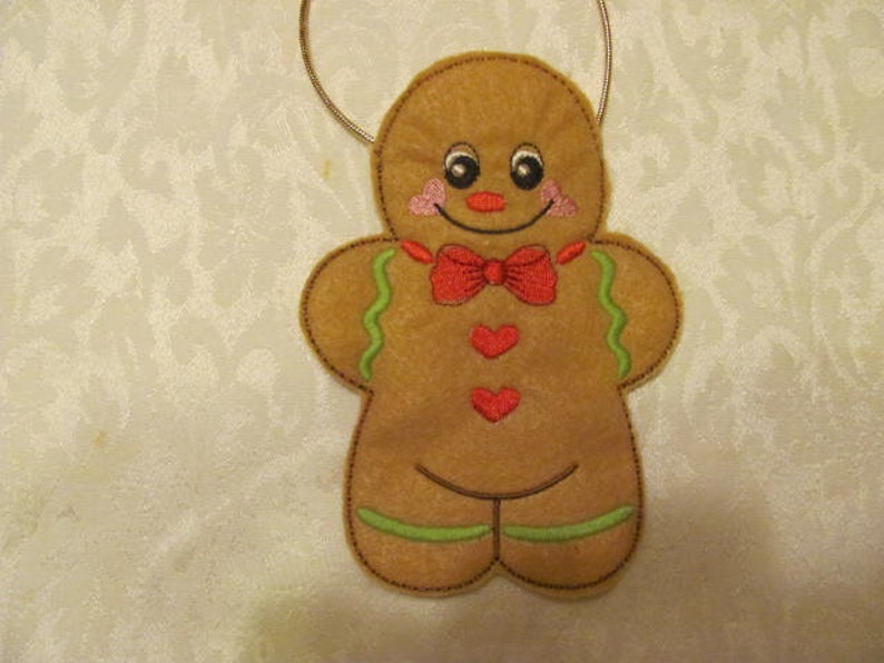 Gingerbread Men Christmas Treat Bags Set of 6 Gingerbread Man | Etsy
