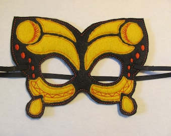 Butterfly Mask - Butterfly Photo Prop - Butterfly Party Favor - Butterfly Felt Mask- Butterfly Birthday Party - Butterfly Themed Party