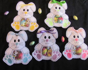 Bunny Treat Bags - Easter Treat Bags - Easter Bunny Treat Bags - Easter Basket Stuffer - Bunny Gift Bags