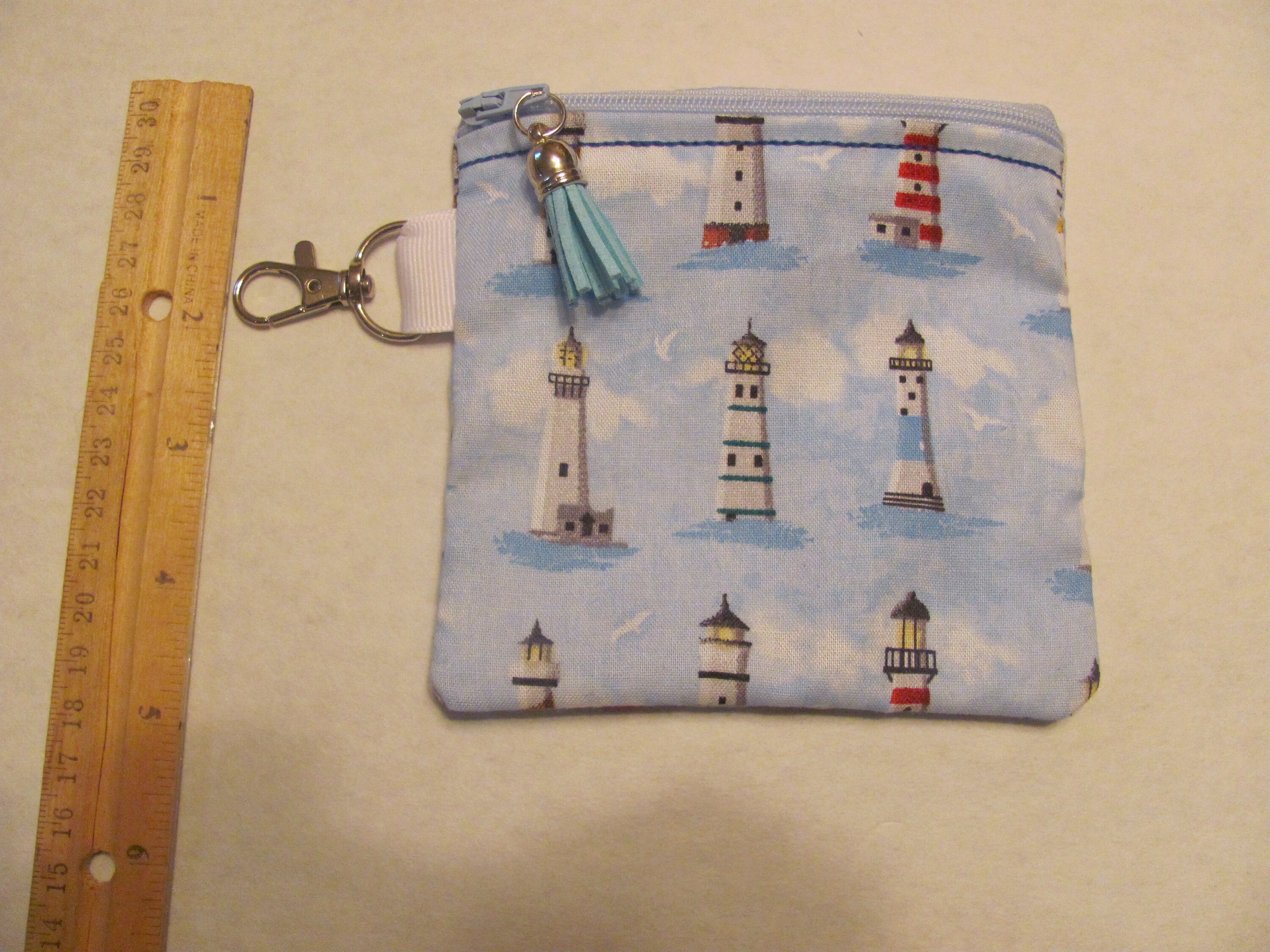 Lighthouse Zipper Bag - Lighthouse Accessories Bag - Zipper Pouch ...