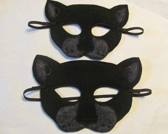 Panther Mask - Black Panther Photo Prop - Panther Party Mask - Panther Party Favor - Panther for Halloween - Panther Birthday Party