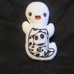 Ghost Stuffed Animal- Jack Ghost  - Ghost Stuffie - Halloween Children's Gift - Ghost Snuggle Toy -Ghost Plush - Ghost Sensory Toy