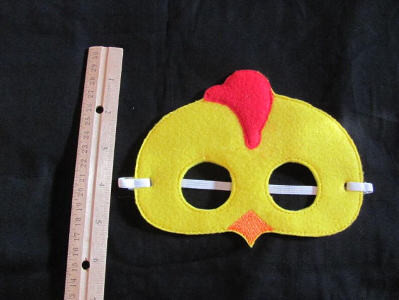 Chick Party Mask - Yellow Chick Photo Prop - Chick Party Favor - Chick ...