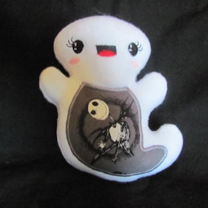 Ghost Stuffed Animal- Jack Ghost  - Ghost Stuffie - Halloween Children's Gift - Ghost Snuggle Toy -Ghost Plush - Ghost Sensory Toy