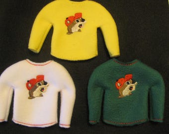 Elf Sweater - Elf Shirt - Custom Elf Sweater - Christmas Doll Sweater -  Christmas Elf Sweater - Elf Clothes - Elf Accessories - Best Elf