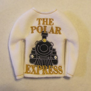 Elf Sweater - Train Elf Shirt - Custom Elf Sweater - Christmas Doll Sweater - Christmas Elf Sweater - Elf Clothes - Elf Accessories - Elf