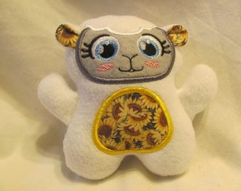 Lamb Plushe - Easter Lamb Plush Animal - Lamb Stuffed Animal - Easter Gift - Lamb Stuffie - Lamb Easter Basket Stuffer - Lamb Baby Gift