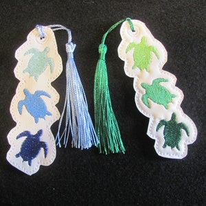 Sea Turtles Bookmark - Sea Turtles Page Keeper - Sea Turtles Party Favor -  Sea Turtle Gift - Back To School Gift - Teacher Gift