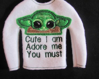 Elf Sweater - Elf Shirt - Custom Elf Sweater - Christmas Doll Sweater - Cute I Am Elf Sweater - Elf Clothes - Elf Accessories - Best Elf