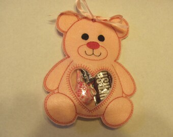 Pink Teddy Bear Treat Bags - Teddy Bear Treat Bags - Peek A Boo Teddy Treat Bags - Teddy Bear Party - Teddy BearGift Bags - Teddy Party Favr
