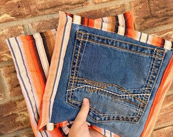 Denim Pot Holder Set