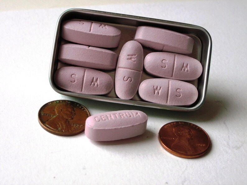 Steampunk Style Metal Pill Box in Silvertone Grunge Victorian Industrial Flat slide top tin Perfect Unisex gift FREE velvet gift pouch