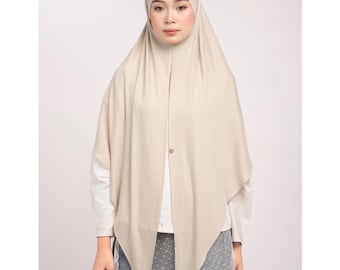 Niya Instant Khimar Bandana Hijab, Pañuelo para la cabeza modesto de rayón Cooltech, Hijab instantáneo para mujeres musulmanas, Cubrecabezas islámico ligero y transpirable