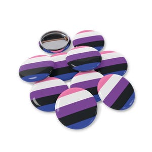 Genderfluid Pin Buttons Genderfluid Flag Trans Pride Genderfluid Pride Events Accessory Representation
