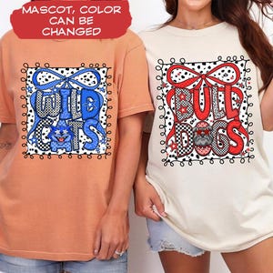 Custom Bulldogs Mascot Shirt: Preppy School Spirit Tee