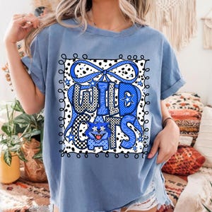 Custom Wildcats Mascot Shirt: Preppy School Spirit Tee