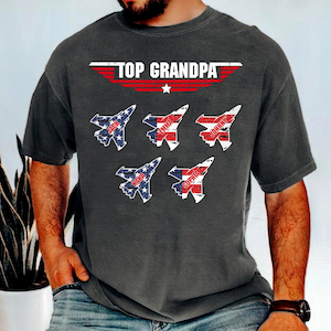 Personalized Papa Shirt With Kids Names, Top Papa Shirt, Grandpa Shirt, Papa Tee, Fathers Day Shirt, Birthday Gift Papa Tee, Gift For Him