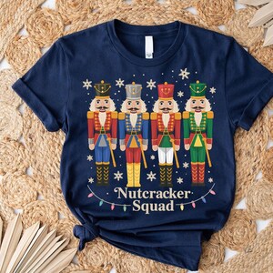 Nutcracker Squad Christmas Shirt: Funny Ballet Tee for Dancers