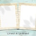 Woodgrain Printable Stationary Set, Printable Stationary Paper ...