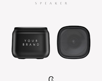 Personalized Bluetooth Speaker | Custom Logo Laser Engraved Speaker | Corporate Gifts, Employee Swag & Bulk Orders