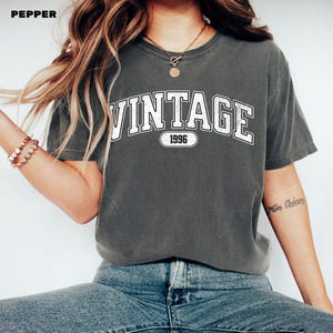 Comfort Colors® Vintage 1996 Tshirt Gift for 28 Year Old Birthday Shirt Est 1996 Shirt 29 Year Old Birthday Gift Gift for Her 29th Birthday