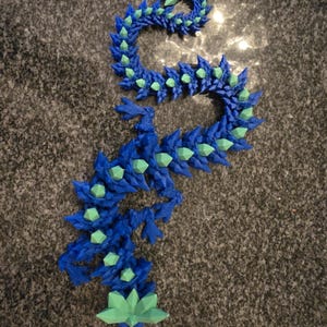 Cinderwing3d 2 foot articulated dragon