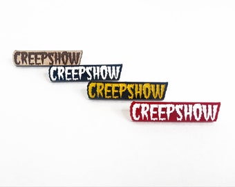 Creepshow pin, Acrylic pin, button back, Horror pins