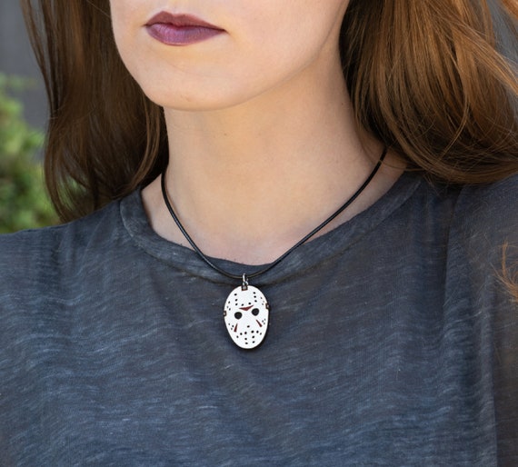 Jason Mask Necklace Jason Voorhees 