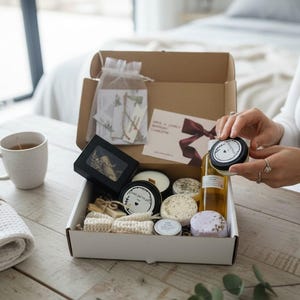 The Little Treat Box, Self Care Gift for Women – Relaxation Spa Set – Thinking of You Gift – Pamper Box image 10