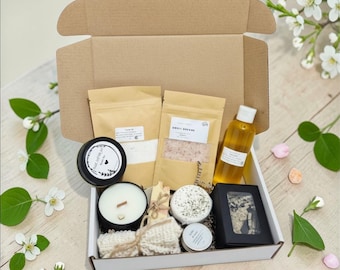 The Little Treat Box, regalo per la cura di sé per donne – Set spa rilassante – Regalo per pensare a te – Cofanetto per coccole