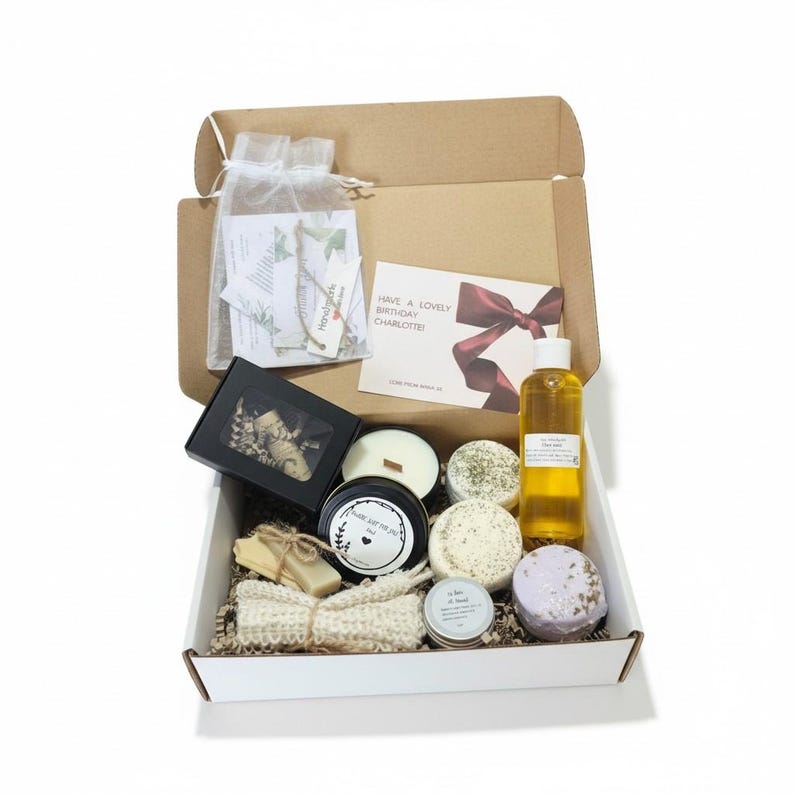 The Little Treat Box, Self Care Gift for Women – Relaxation Spa Set – Thinking of You Gift – Pamper Box image 7