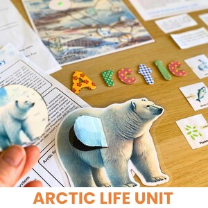 Printable polar bear craft activity