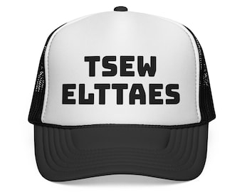 West Seattle Backwards Influencer Selfie-Cam Trucker Cap | Embroidered Snapback