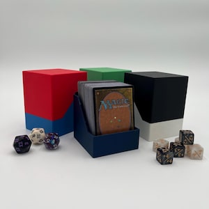 3D Printed Commander Deck Box Bundle, Interchangeable Halves, EDH Playgroup Gift
