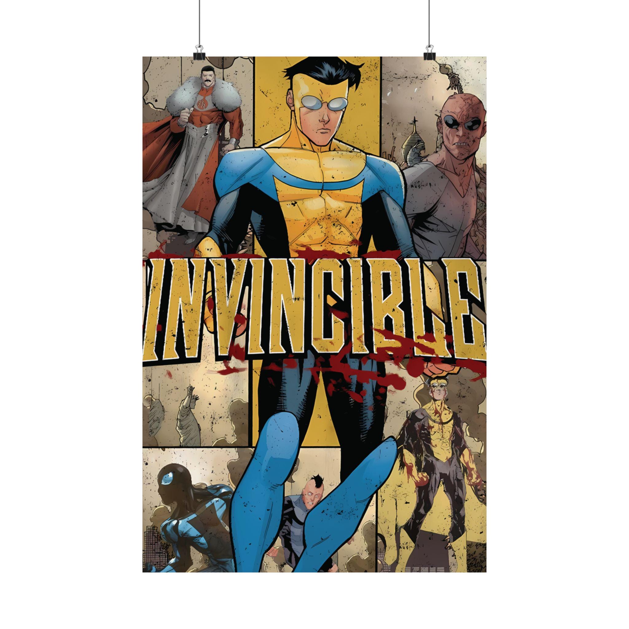 Invincible Comic Poster, Mark Grayson Poster, Game Room Decor ...