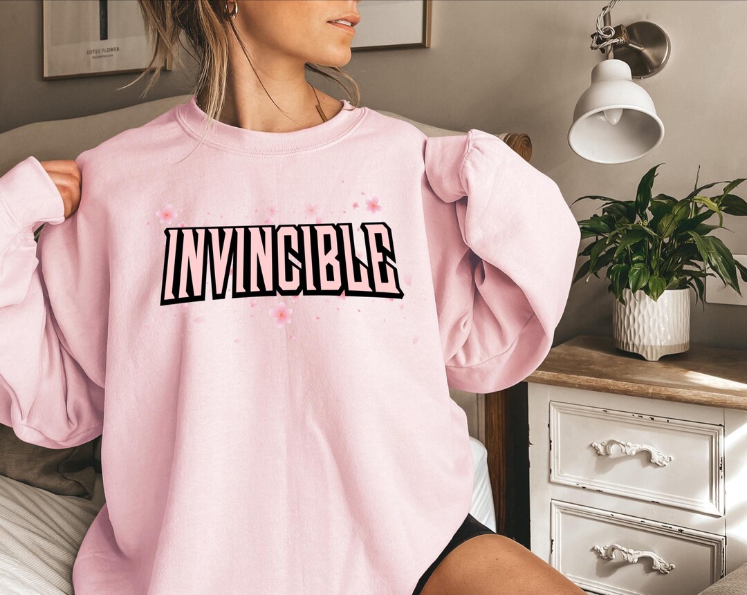 Subtle Invincible Merch Invincible Sweatshirt, Invincible Fan Merch, Floral Anime Crewneck ...