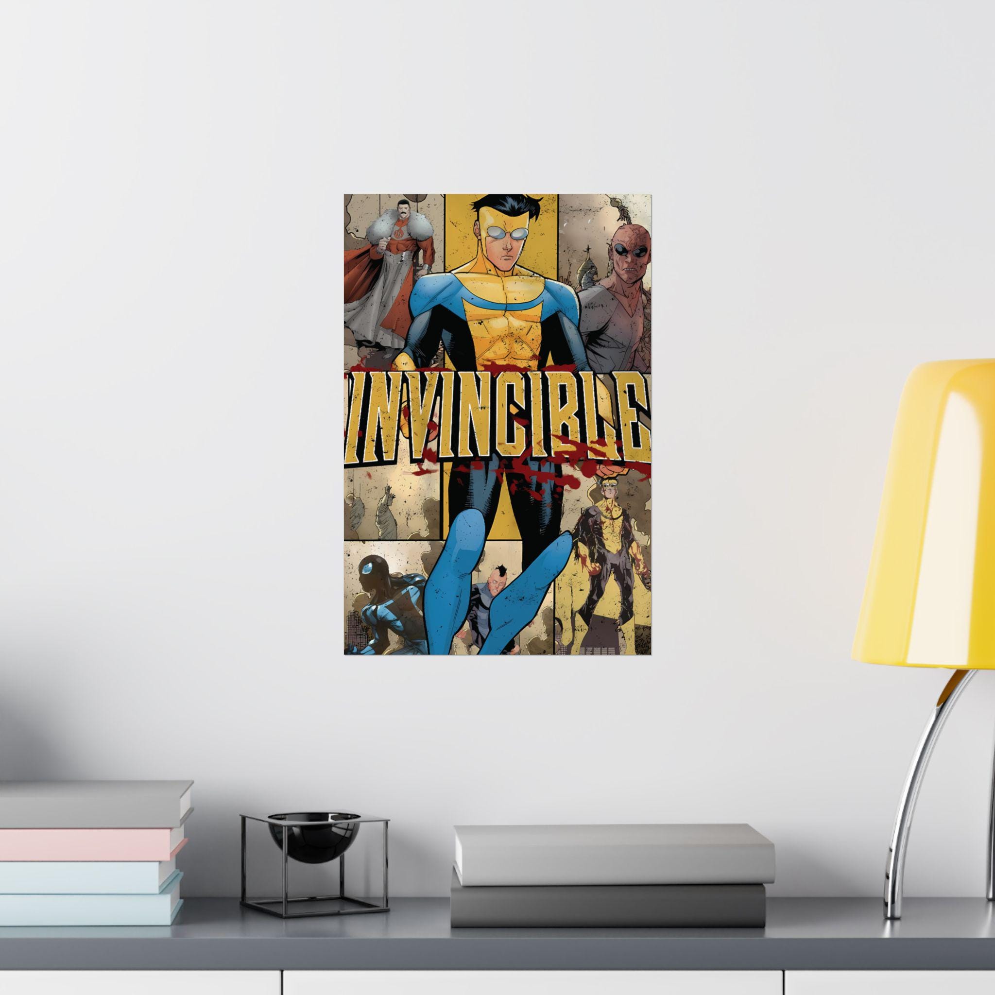 Invincible Comic Poster, Mark Grayson Poster, Game Room Decor ...