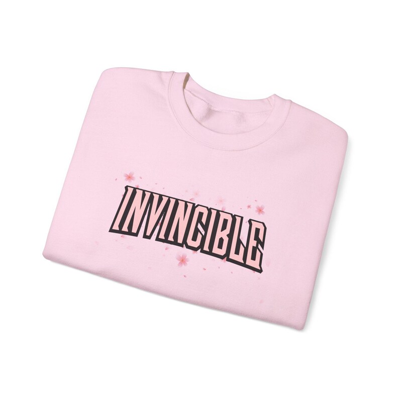 Subtle Invincible Merch Invincible Sweatshirt, Invincible Fan Merch, Floral Anime Crewneck ...