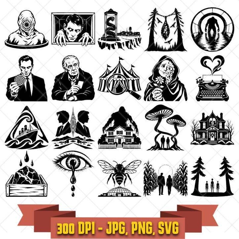 20 Paranormal Investigation SVG Bundle 3, Alien Mystery Cut Files digital SVG cut file by KleanKutChaos