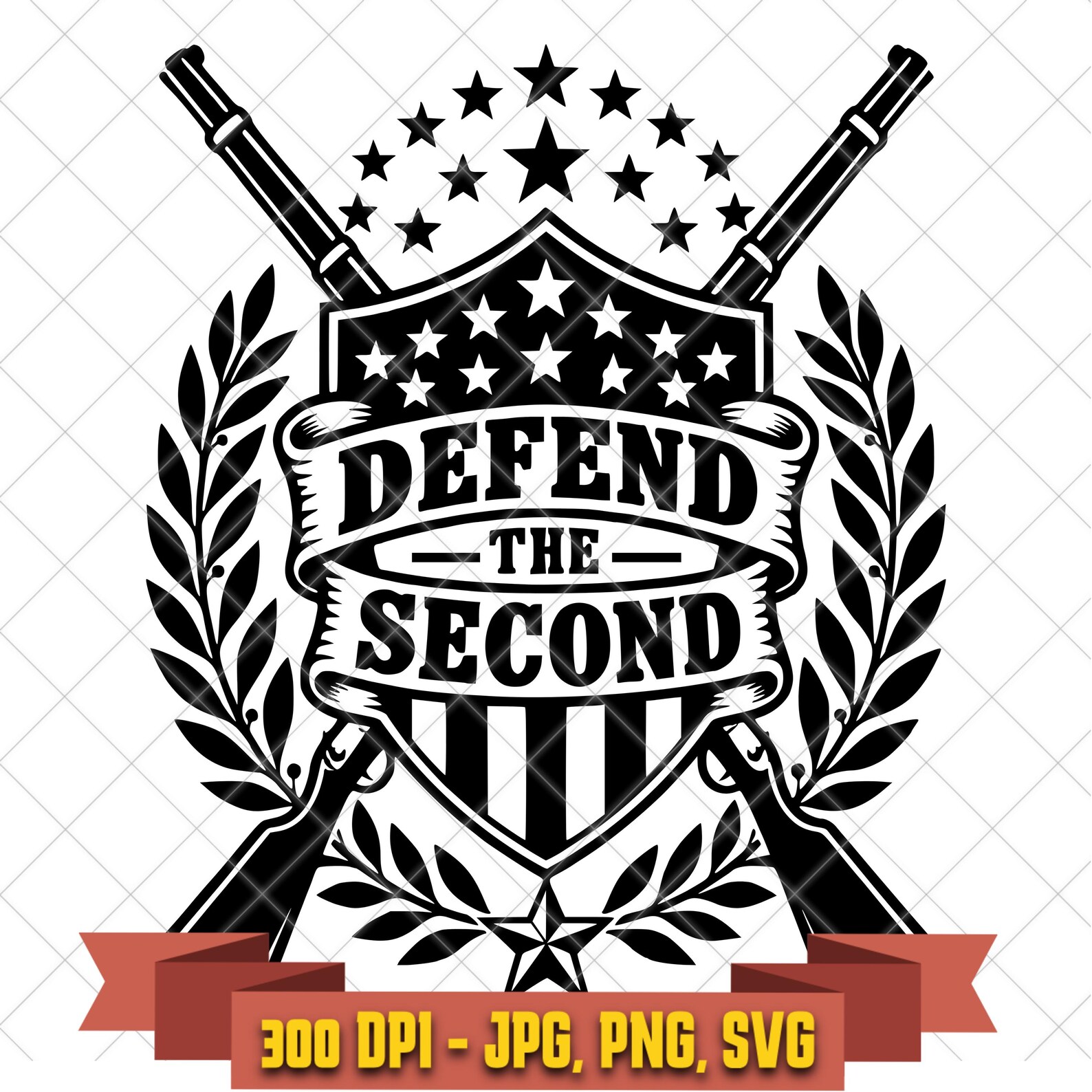 Defend the Second Amendment SVG, Conservative Cut File in the Politics collection by KleanKutChaos.
